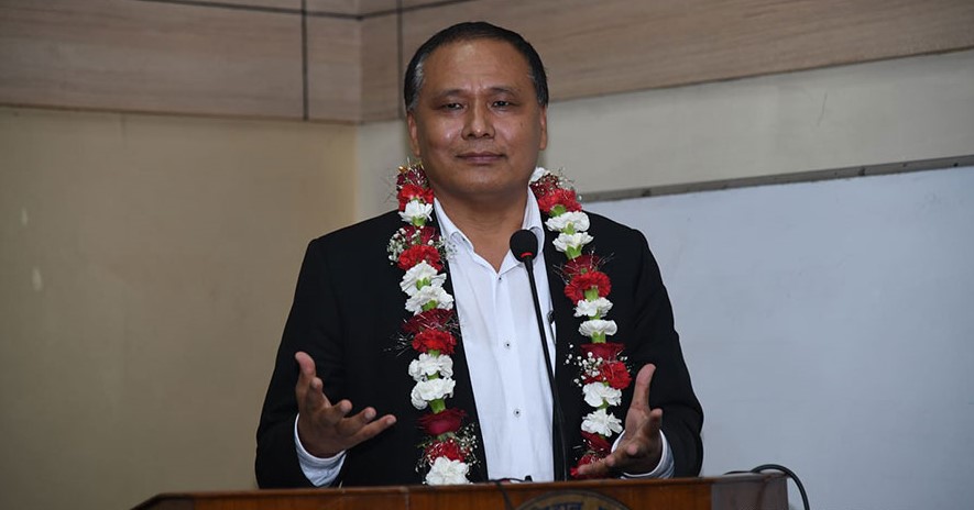 मधेश यात्रामा उज्यालो नेपाल पार्टीका अध्यक्ष कुलमान घिसिङ