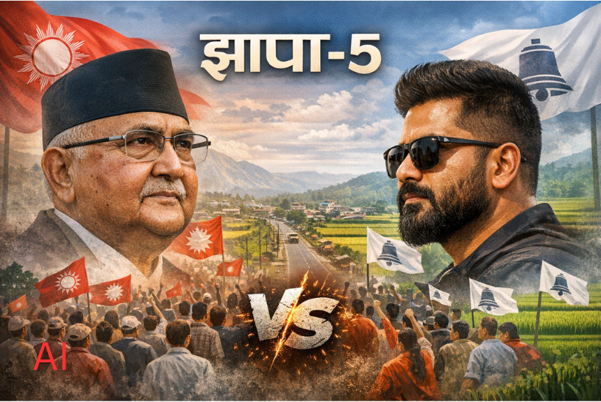 झापा–५ : ओली र बालेनबीचको ‘हाइ–स्टेक्स’ भिडन्त