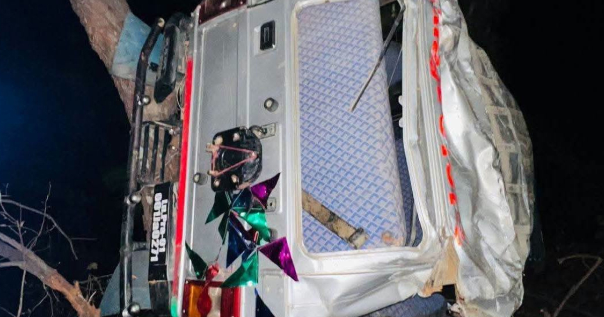 सल्यानमा जन्ती बोकेको जिप दुर्घटना : ३ जनाको मृत्यु, १५ घाइते