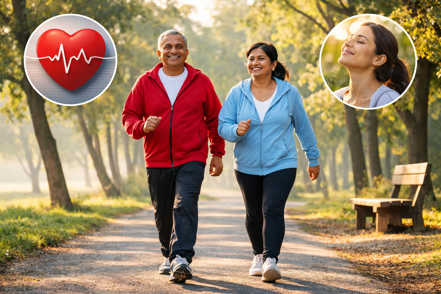 नियमित हिँडाइले मुटु र मानसिक स्वास्थ्यमा उल्लेखनीय सुधार