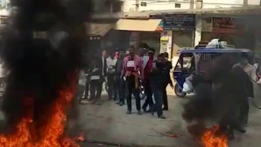 गौरमा करदाता सेवा कार्यालय सार्ने प्रयासपछि दिनभर तनाव