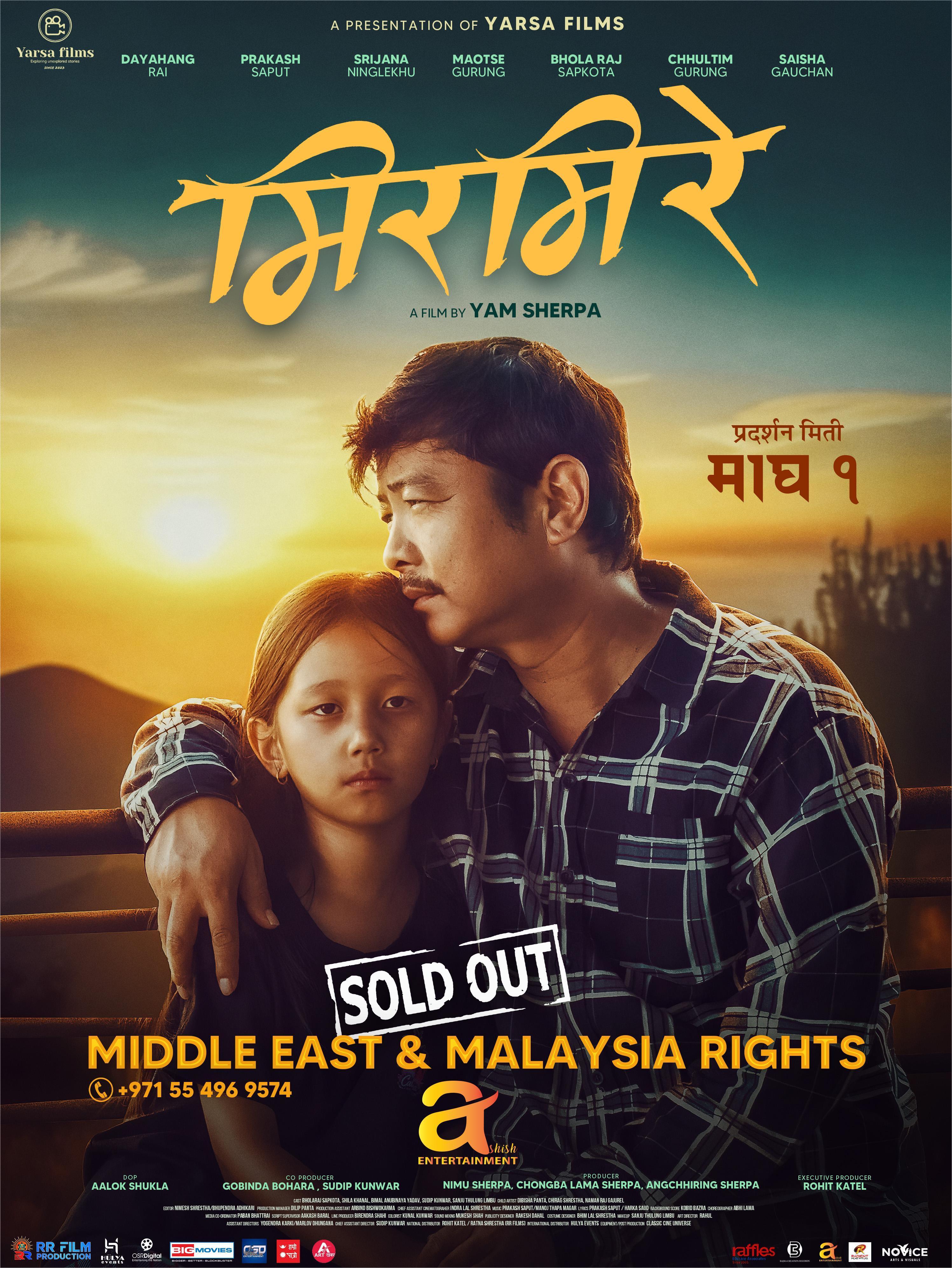 मिरमिरे’को राइट्स बिक्री सुरु