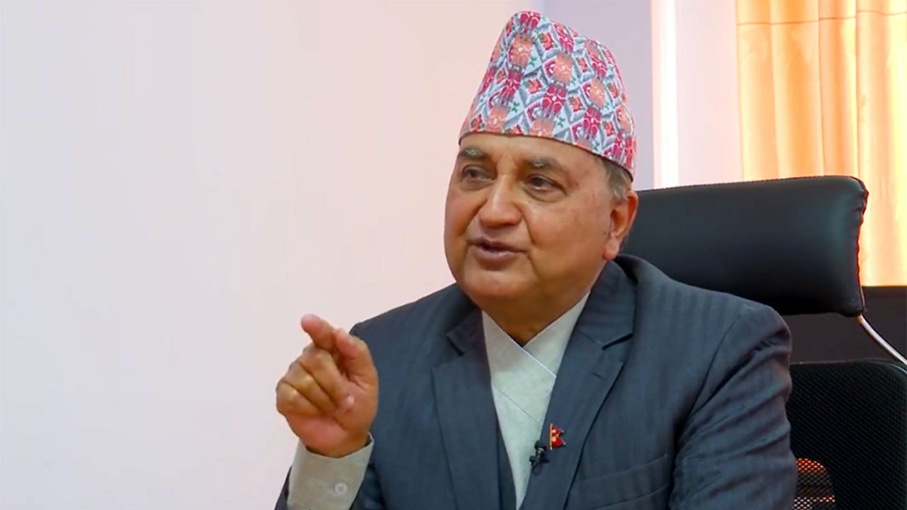 एमाले जोगाउन एकताका लागि ईश्वर पोखरेलकाे आह्वान