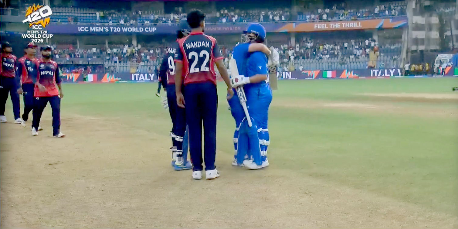 इटलीसँग १० विकेटले पराजित : नेपालको सुपर–एट सम्भावना कमजोर