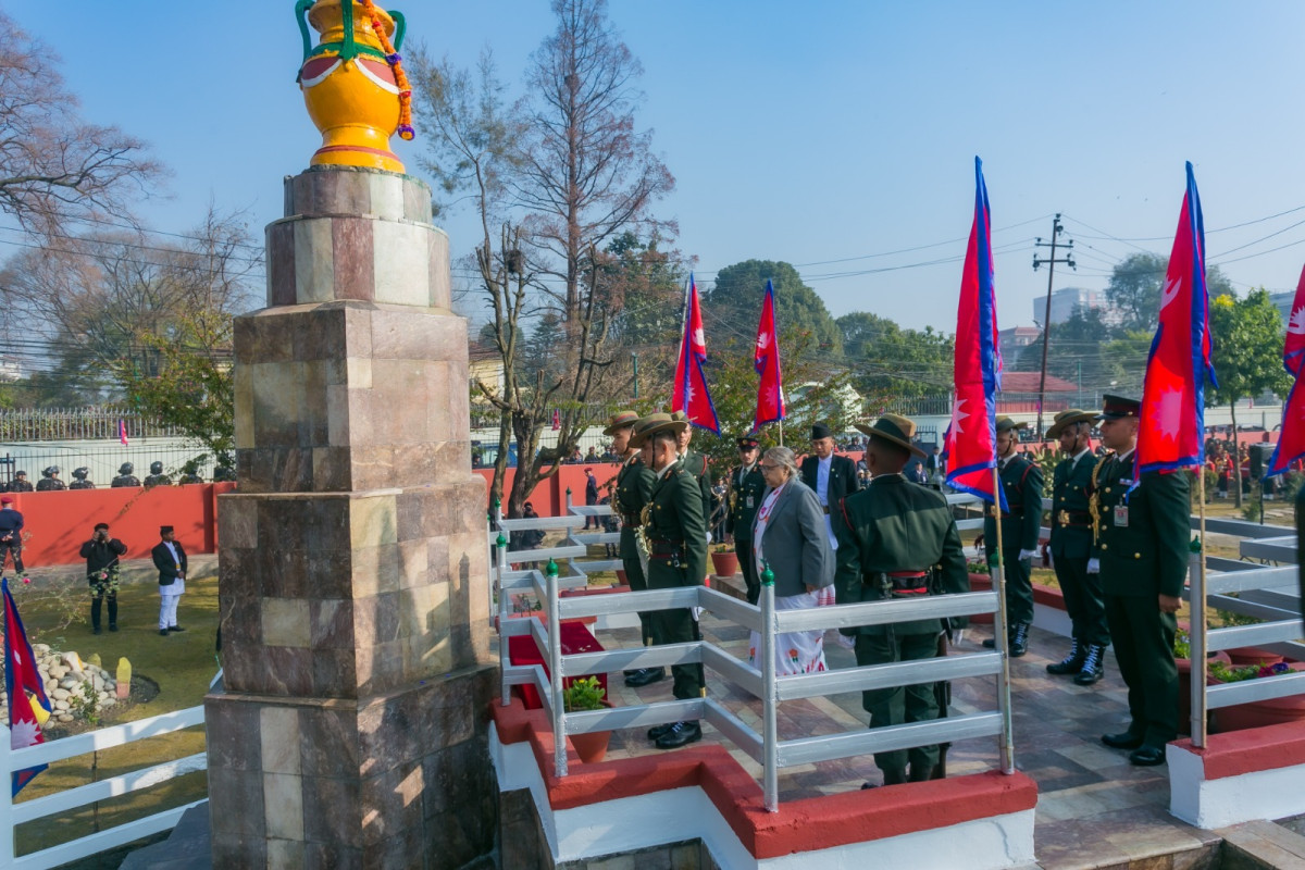 देशभर शहीद दिवस मनाइयो, लैनचौरमा मुख्य समारोह