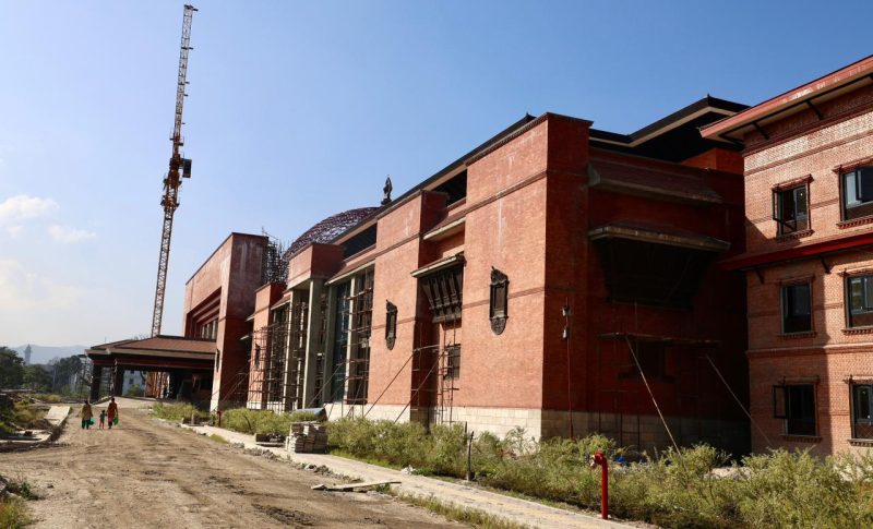 नयाँ संघीय संसद् भवन निर्माण अन्तिम तयारीमा