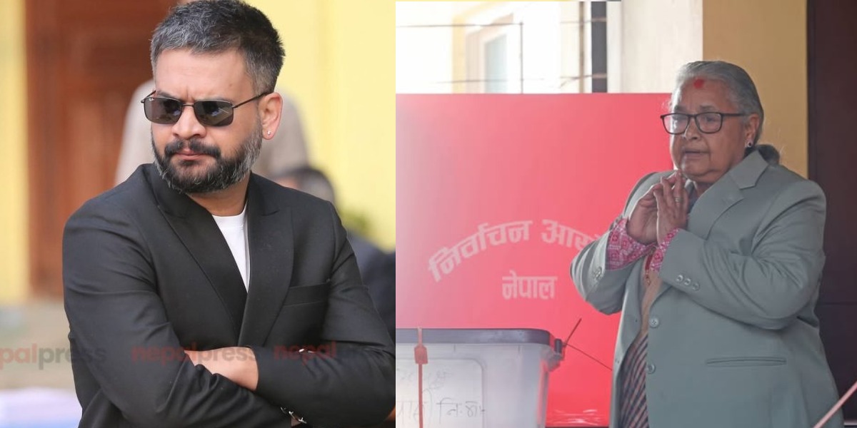 मतदानपछि बालेनको प्रतिक्रिया: ‘आमाको नेतृत्वमा लोकतन्त्रको जित’