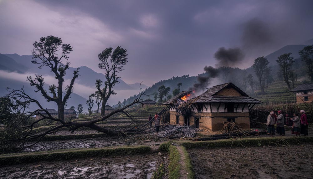 २४ घण्टामा विपद्का ७३ घटना, चार जनाको मृत्यु
