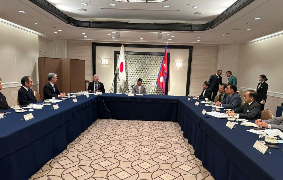 जापानी लगानीकर्तालाई नेपालमा लगानी गर्न राष्ट्रपति पौडेलको आग्रह