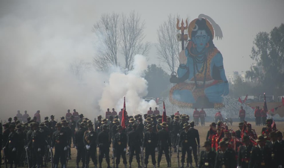 नेपाली सेनाले मनायो २६३औँ स्थापना दिवस