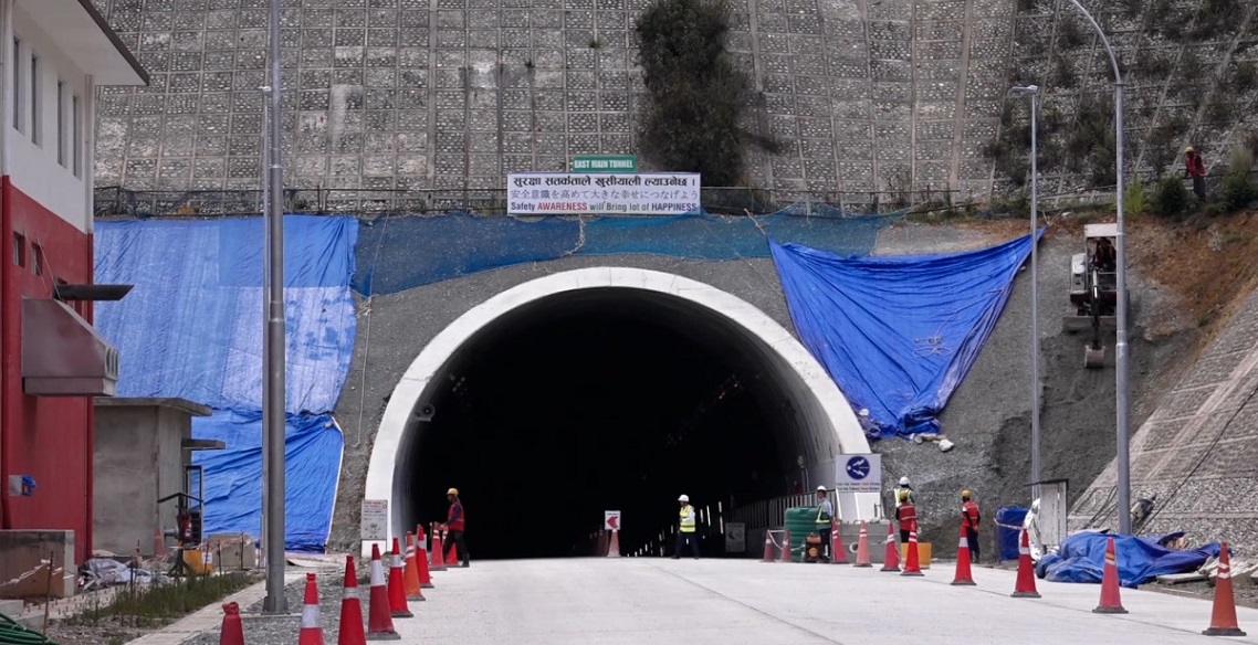 नागढुंगा सुरुङमार्ग सञ्चालन नजिक