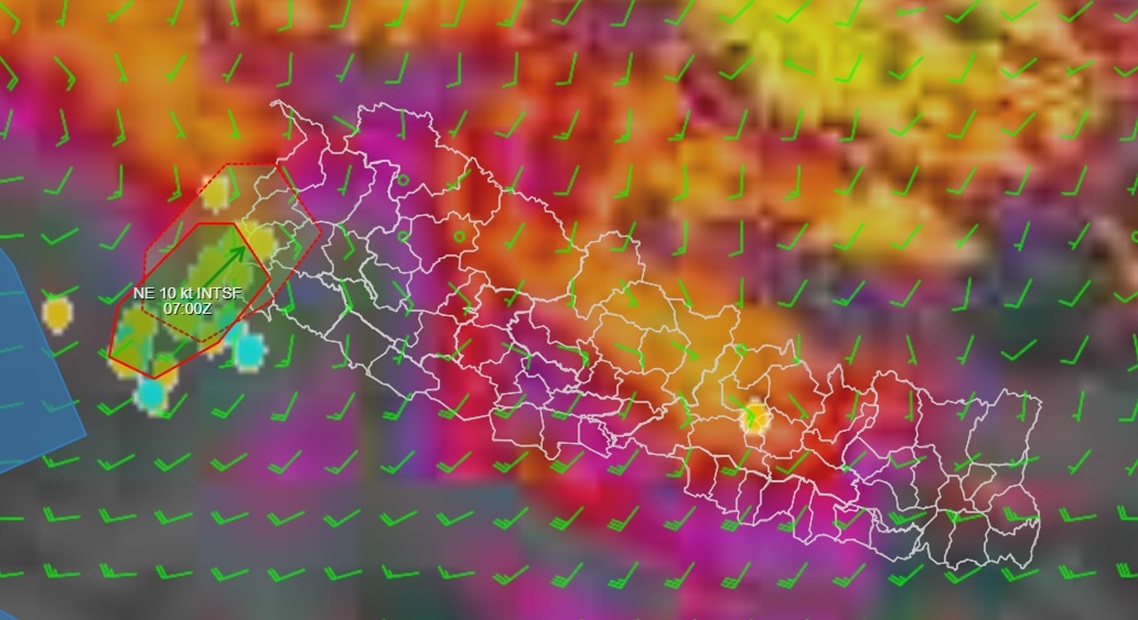पश्चिम नेपालबाट नयाँ प्रणाली भित्रिँदा देशभर वर्षा सक्रिय