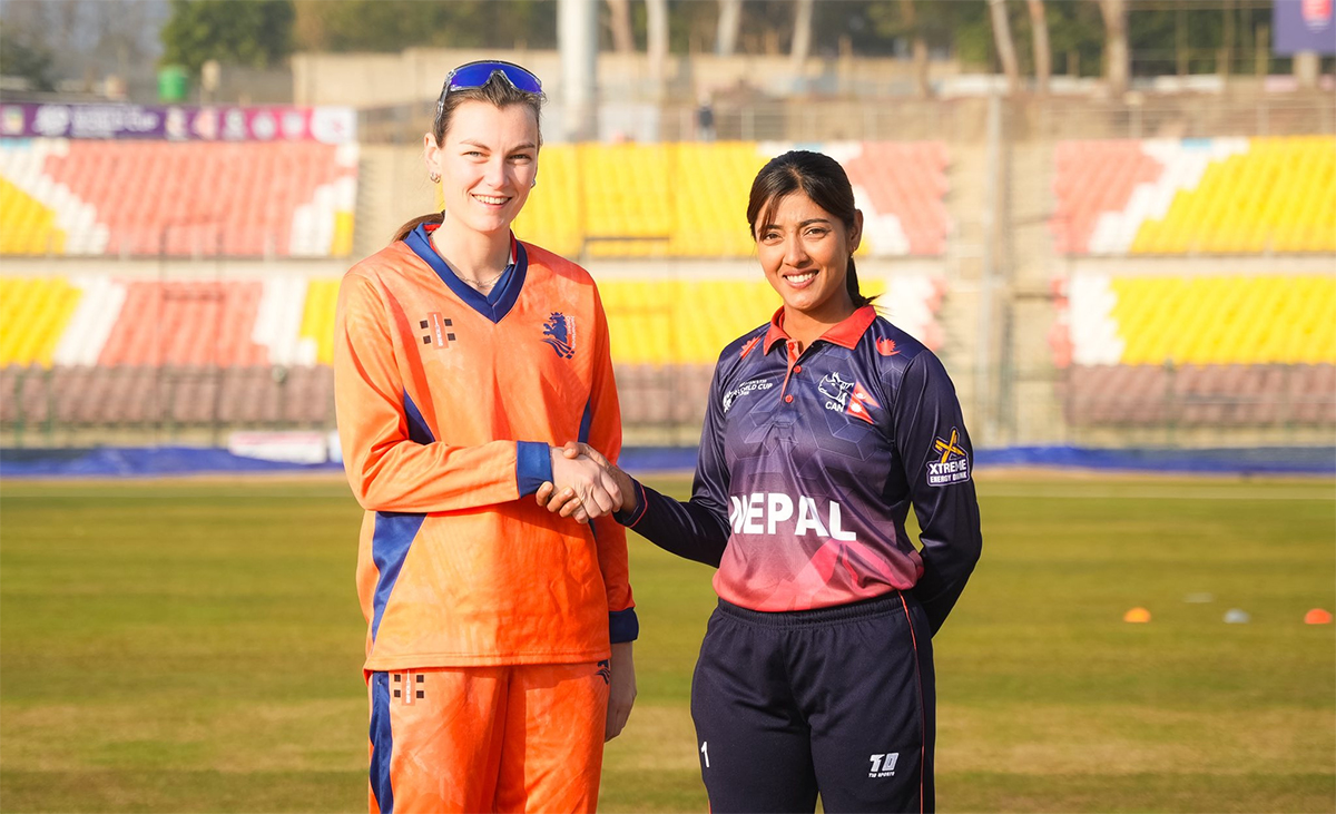 महिला टी–२० विश्वकप छनोटमा नेपाल २ रनले पराजित