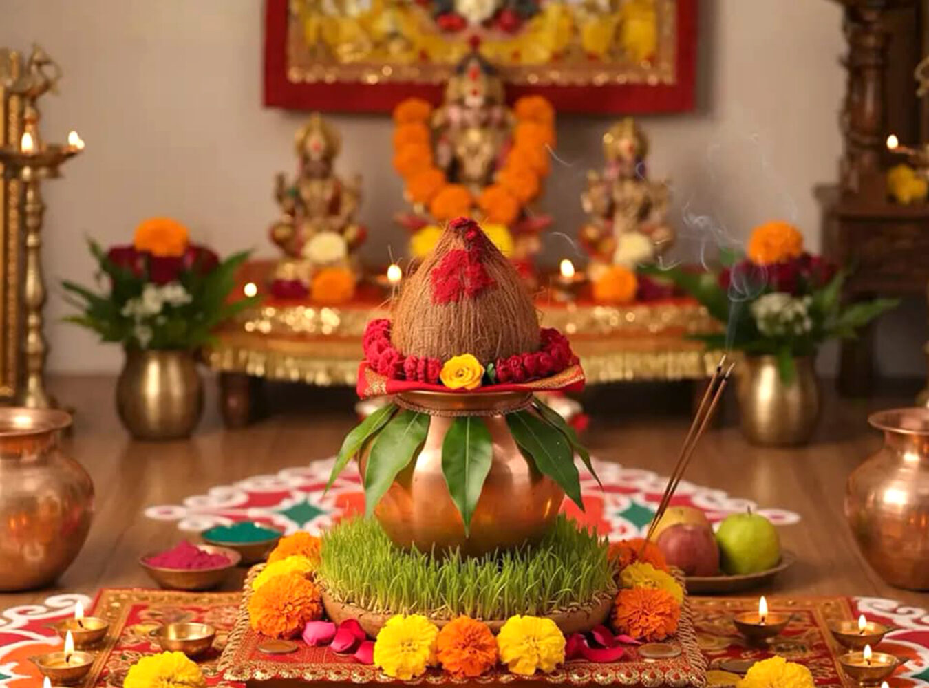 आजदेखि बडादसैँ सुरु, घटस्थापनाको साइत बिहान ११:४७ बजे
