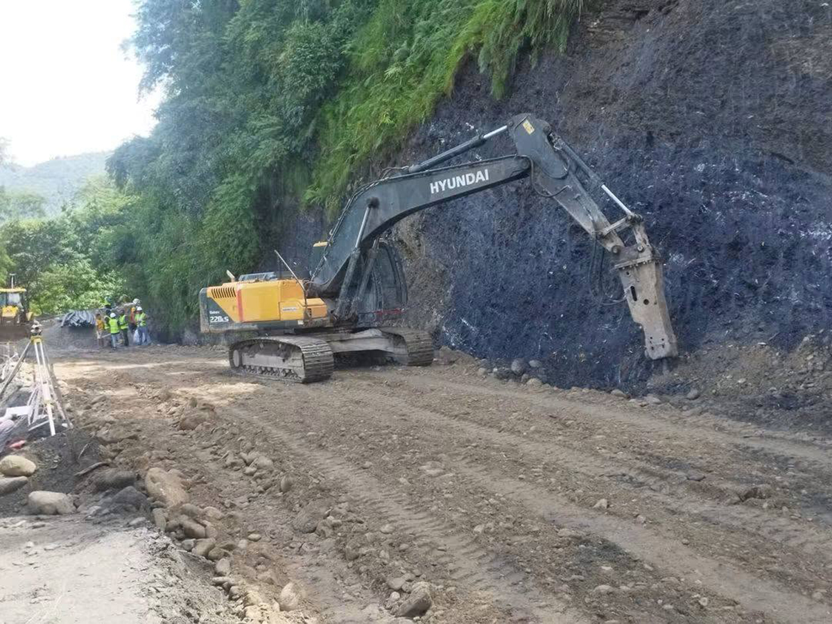 कृष्णभीरमा नयाँ ट्र्याक निर्माण अन्तिम चरणमा