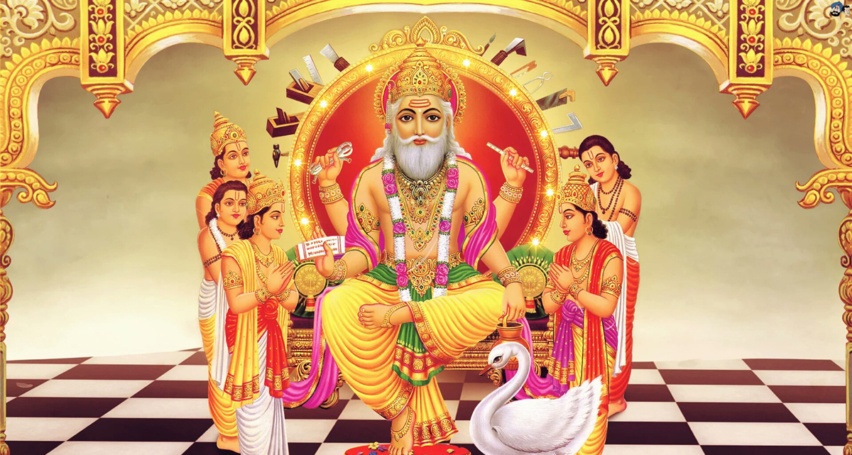 आज विश्वकर्मा पूजा, औजारदेखि सवारीसाधनसम्मको पूजाआराधना