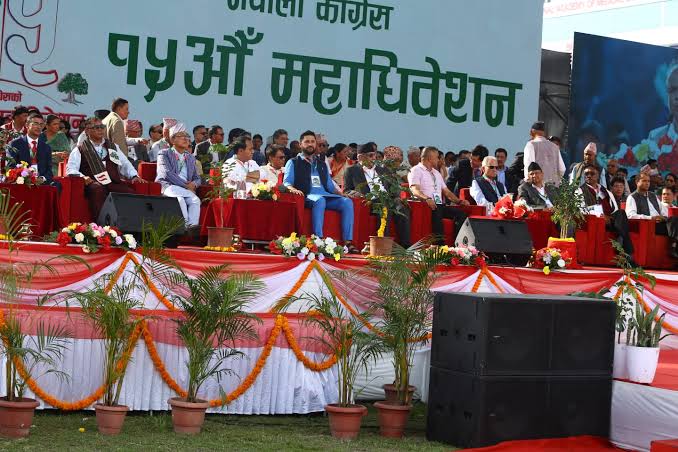 कांग्रेस महाधिवेशन : नयाँ कार्यसमिति चयनका लागि मतदान