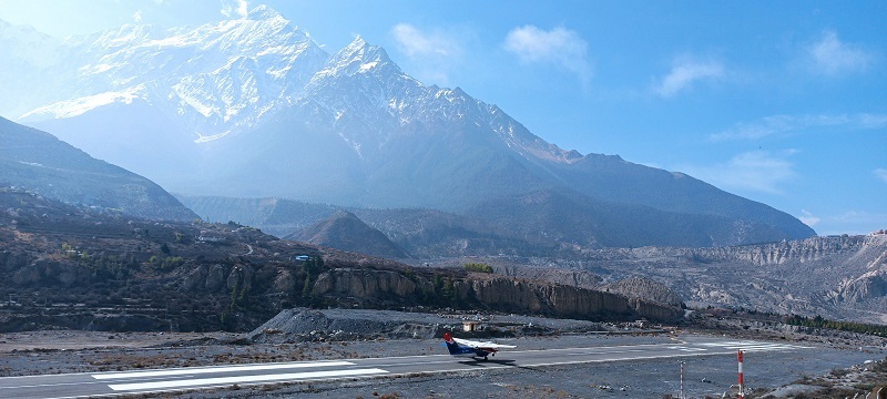 पोखरा–जोमसोम उडान तीन महिना बन्द