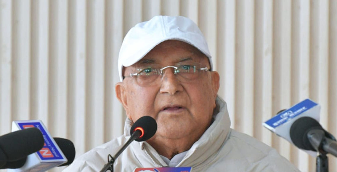 पुनर्गठन कार्यदलको पहिलो बैठकमा ओली स्वयं सहभागी