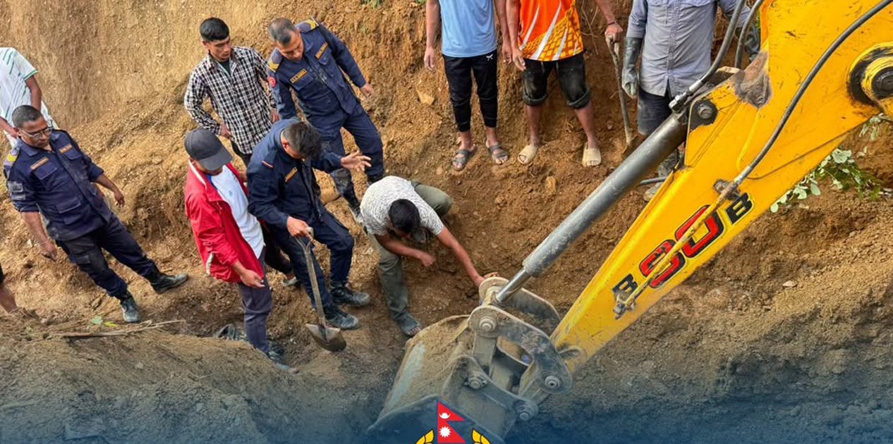 माटोको ढिस्कोले पुरिँदा बागलुङमा दुईजनाको मृत्यु